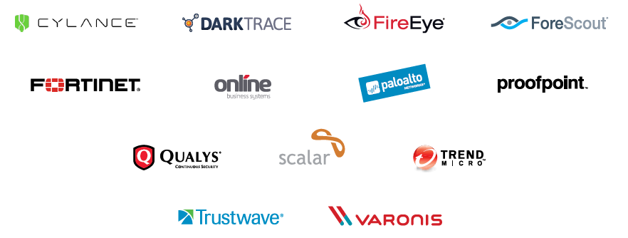 Past Cyber Security Connect Sponsors